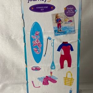 Journey girls summer surf set, 11 pieces for six years old and up